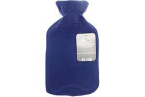 Home Flair Hot Water Bottle | Hot Water Bottle with Cover UK | Warmies Thermal Fleece Hot Water Bottle Cover | 2L Large Hot Water Bottle | Hand Warmers | Foot Warmer