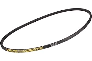 Kozelo Courroies Trapézoïdales O-850 Longueur Pas 850mm X Largeur 10mm X Épaisseur 6mm Courroie d'Entraînement en Caoutchouc pour Utilisation Dans la Transmission Puissance, Couleur Noire