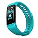 Price comparison product image Fitness Tracker , YUYOUG Y5 Bluetooth 4.0 Smart Watch Sports Fitness Activity Heart Rate Tracker Blood Pressure Watch Exercise Tracker/Smart Watch/Smart Bracelets Activity/Pedometer (Mint Green)