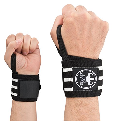 Geez Handgelenkbandage [2er Set] von Sportlern für Sportler I Handbandage Handgelenkstütze Handgelenkschoner