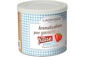 Lagrange vasetto da 425g gusto fragola per yogurtiera 380320
