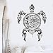 Produktbild woyaofal Sea Turtle Animal Batoidea Ethnic Marine Style Ocean Vinyl Wall Decal Home Decor Living Room Art Mural Removable Wall Stickers 57x45 cm