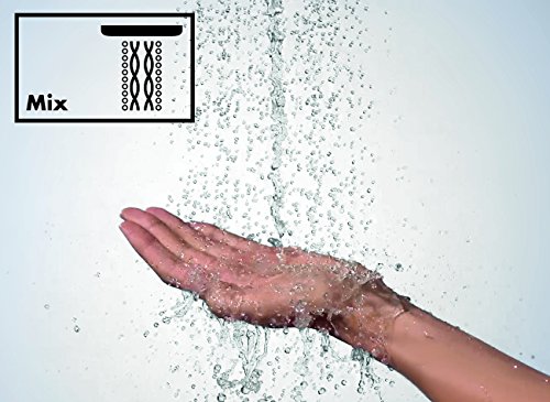 hansgrohe PuraVida Handbrause, 3 Strahlarten, weiß/chrom - 5