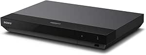 Sony UBPX700 UBP-X700 4K Ultra HD Blu-ray Disc Player (4K HDR, 4K Streaming Dienste, Super Audio CDs (SACD), USB, WiFi, HDMI) Schwarz