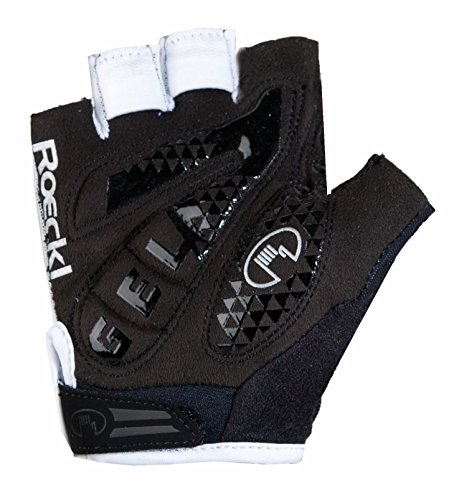 Roeckl Izeda Fahrrad Handschuhe kurz weiß/schwarz 2016 - 2