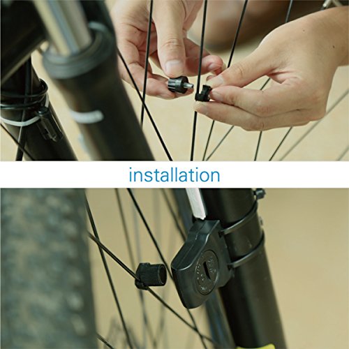 Fahrradcomputer , Blusmart Wireless-Zyklus-Computer-wasserdichte automatische Wake-up Große LCD-Hintergrundbeleuchtung Motion Sensor Outdoor Radfahren Echtzeit Speed Track - 6