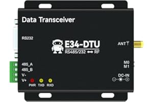 EBYTE E34-DTU-2G4H20 módulo inalámbrico de largo alcance de 2,4 GHz RS485 RS232 módulo UHF inalámbrico transceptor RF 2,4 g DTU