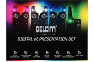 Delkim TXi-D v2 Digital Bite Alarm Presentation Set