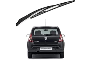 Ruolin Tergicristallo Lunotto Posteriore, Braccio Tergicristallo Posteriore e Spazzole Tergicristallo Posteriore Ricambio per Dacia San-der-o 2008-2012