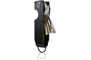 Leseogye Key Organiser, Portable Metal Key Organiser Keyring, Minimalist Smart Key Holder for 2-6 Keys