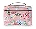 Produktbild Beauty Case Square Medium Floral Pink 23 x 16 x 16 cm