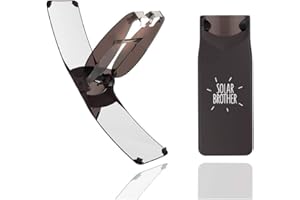 ‎SOLAR BROTHER Solar Brother Suncase Gear Solar-Feuerzeug – Einzigartige Dual-Energie-Hülle: Sofortige Solar Zündung – wasserdicht & windfest – patentierte französische Innovation (gelb)