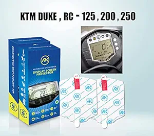 ARK TRANSPARENT DISPLAY PROTECTOR FOR KTM Duke/RC 125, 200, 250 CC
