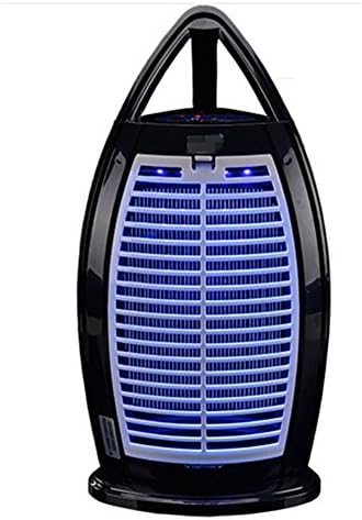 Xagoo® trap flying insects and mosquitoes Killer- LED ultraviolet air purification with vacuum fan, without toxic materials (Black)