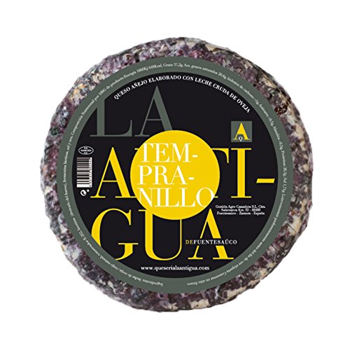 QUESERIA LA ANTIGUA DE FUENTESAUCO - Queso añejo de leche cruda de oveja al tempranillo (2.8kg Aprox.) B0742BTL44