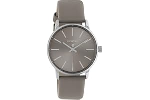 Oozoo Timepieces Damen Uhr - Armbanduhr Damen mit 18mm Lederarmband | Hochwertige Uhr für Frauen - Edle Analog Damenuhr in rund