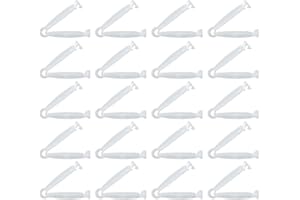 HPERU Pinces à cordon ombilical jetables petits clips ombiliques de naissance animale pour chiot 20pcs Clip de cordon ombilical