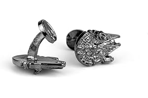 PIMP MY SHOES Men's Star Wars Millennium falcon Cuff links