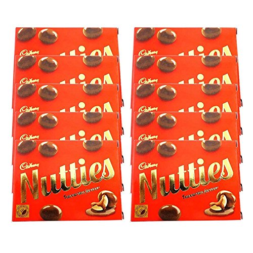 Preisvergleich Produktbild Cadbury Dairy Milk nutties Schokolade, 30 g (10 Stück)