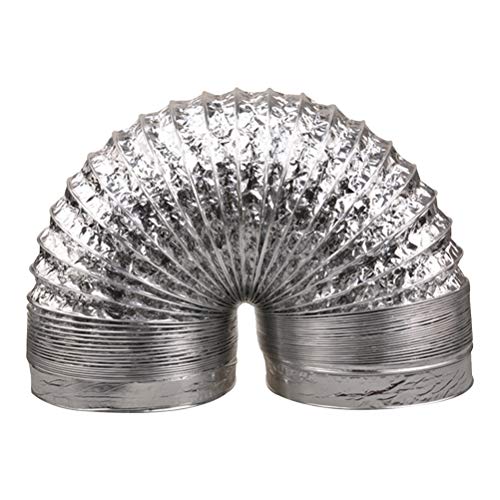 Buy BESTONZON 1.5M Aluminum Foil Duct Aluminum Ducting Dryer Vent Hose