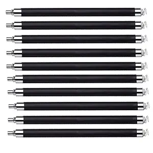JET BLACK HP-12A Magnetic Roller for HP Laserjet Toner Cartridge Set of 10 - Black