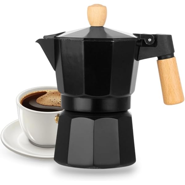 Hetzon Sales Aluminum Stovetop Espresso Maker Moka Pot Percolator