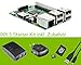 Produktbild Raspberry Pi 3 Starter Kit mit Netzteil, 8GB micoSD-Karte (inkl. Adapter) und Gehäuse