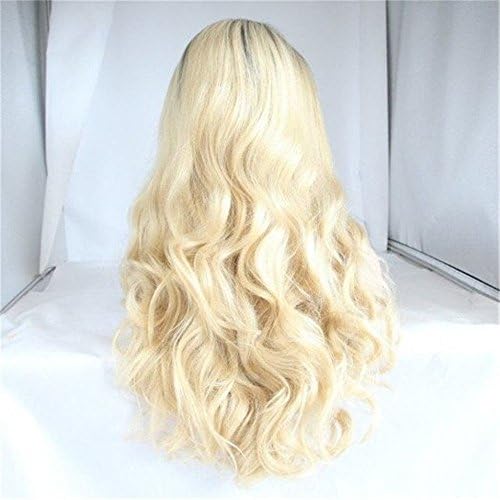 Instylehair Brazilian Virgin Hair Color 1b 613 Full Lace Blonde Human Hair Wigs Glueless Body Wave With Baby Hair(30Inch)