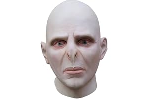 MJPARTY HP Movie Character Mask Deluxe Latex Full Head Halloween Lord Mask