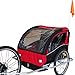 Children Bicycle Trailer & Jogging Stroller Combo-Red/Black 502-01