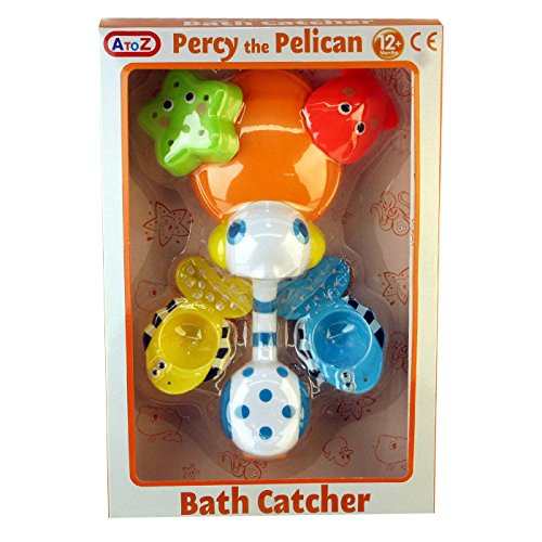 A to Z Percy the Pelican Bath Catcher Toy