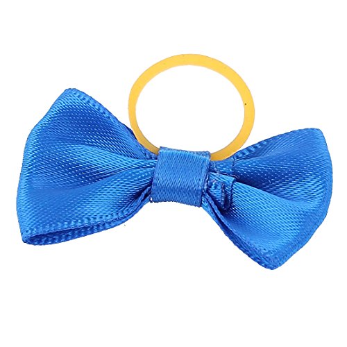Sourcingmap-Rubber-Pet-Dog-Hair-Grooming-Bowknot-Bands-Clips-Hairpins-Blue-5-Piece