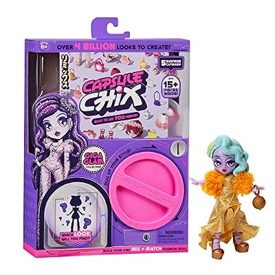 Capsule Chix- Emballage Individuel Giga Glam, 59201, Multicolore