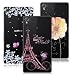 Produktbild Sony Xperia Z3 Hülle VertTek Weich Silikon 3 in 1 Tansparent Handyhülle Durchsichtig Schutzhülle Case Ultradünnen Leichtgewichtt Edui Elegant Malerei Muster Handy Tasche Abdeckung Clear Protective Shell Cover ( Rosa Mandala + Schwarz Mädchen + Blau Dreamcatcher )