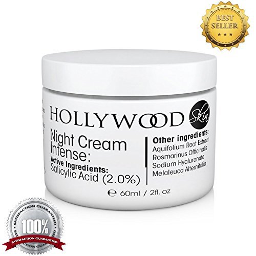 INTENSE Acne Cream - 2% Salicylic Acid!! Night Cream Intense - Over night acne treatment. 400% STRONGER than regular acne creams. 60ml Bottle