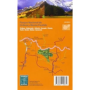 Parque Nacional de Ordesa y Monte Perdido. 2 mapas. Escala 1:25.000. Ordesa, Bujaruelo, Añisclo, Escuáin, Pineta, Torl