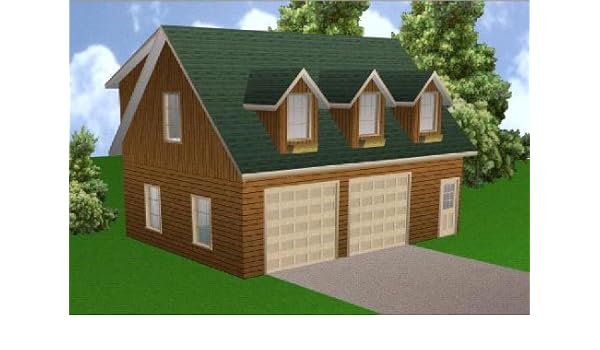 24x32 Garage Apartment Plans Package Blueprints Material List