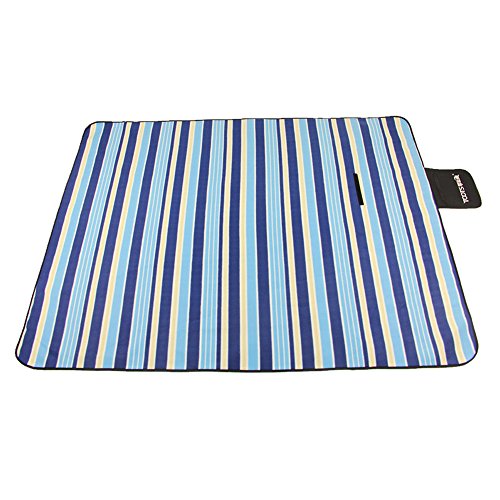 Signstek 200 x 200 cm Wasserdichte zusammenfaltbar Picknickdecke Campingdecke Stranddecke Mit Tragegriff