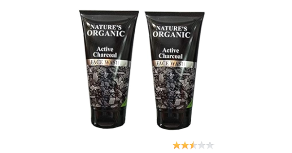 nature's active charcoal face wash