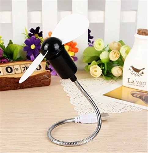 Interesting® Mini-USB-Gadgets tragbare Mini-kreative USB-Schlange wie High-Power-Fan Notebook Desktop-Computer kleiner Ventilator - 2