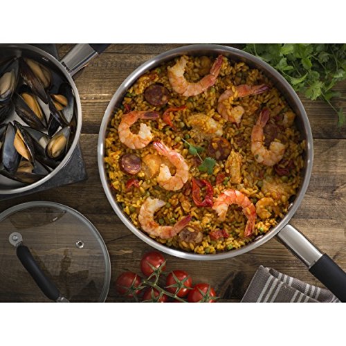 Swan Products 5-Piece Stainless Steel Saucepan Set with Silicone Handles