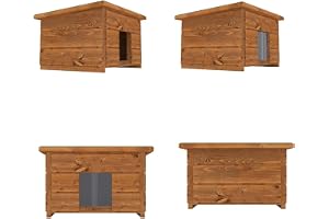 The Hutch Company Herne Cat Kennel Tortoise Rabbit Guinea Pig Pet Shelter (Single Entry)