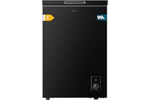 Cecotec Congelador Horizontal De 99 L Bolero Coolmarket Chest 99 Black E. Acabado En Negro, 83,5 cm De Alto, Conversible A Frigorífico Y Modo Fast Freezing