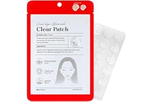 Mizon Parche para el Acné, Cubriendo Granos, Cubierta Protectora, Impermeable, Parche de Excelente Adhesión a la Piel (44 unidades) Good Bye Blemish Clear Patch