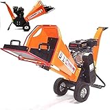 Trommelhäcksler 100 Benzin Häcksler 55748 Holzhäcksler Gartenhäcksler Schredder AWZ