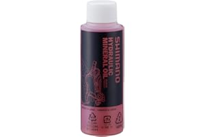 Shimano per impianti frenanti Idraulici, Olio Minerale per Freni a Disco Unisex Adulto, Rosa, 100 ml