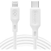 Spigen USB-C to Lightning (1 Metre) Hızlı Şarj / Data Kablosu MFI Lisanslı C10CL Beyaz - 000CA25416 (Spigen TR Garantili)