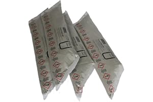 UNBEKANNT HDmirrorR Promat High Temperature Adhesive K84 Foil Tube (Filling 1 kg) Set of 4