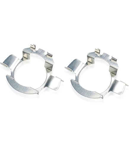 Lot De 2 Supports D'ampoule Plastique Noir Pour Phare BMW E39-3 - Adaptateur Pour Remplacement Ampoule Projecteur