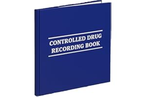 VSafety Controlled Drug Recording Book (1, Blue)